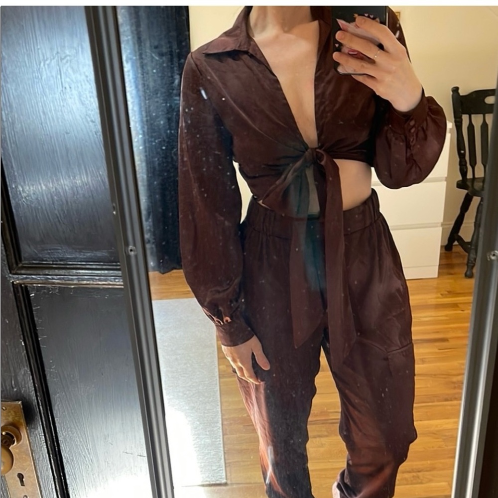 Elegant Brown Women's Jumpsuit
